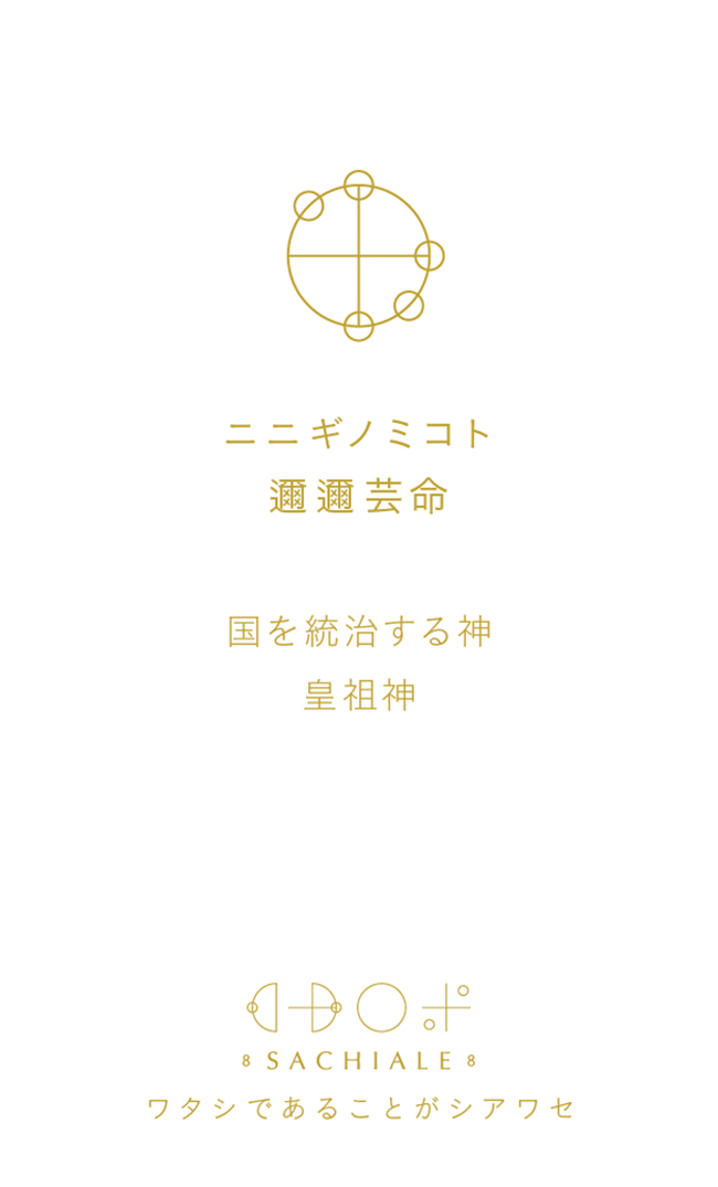 ニニギノミコトのカタカムナ文字カード