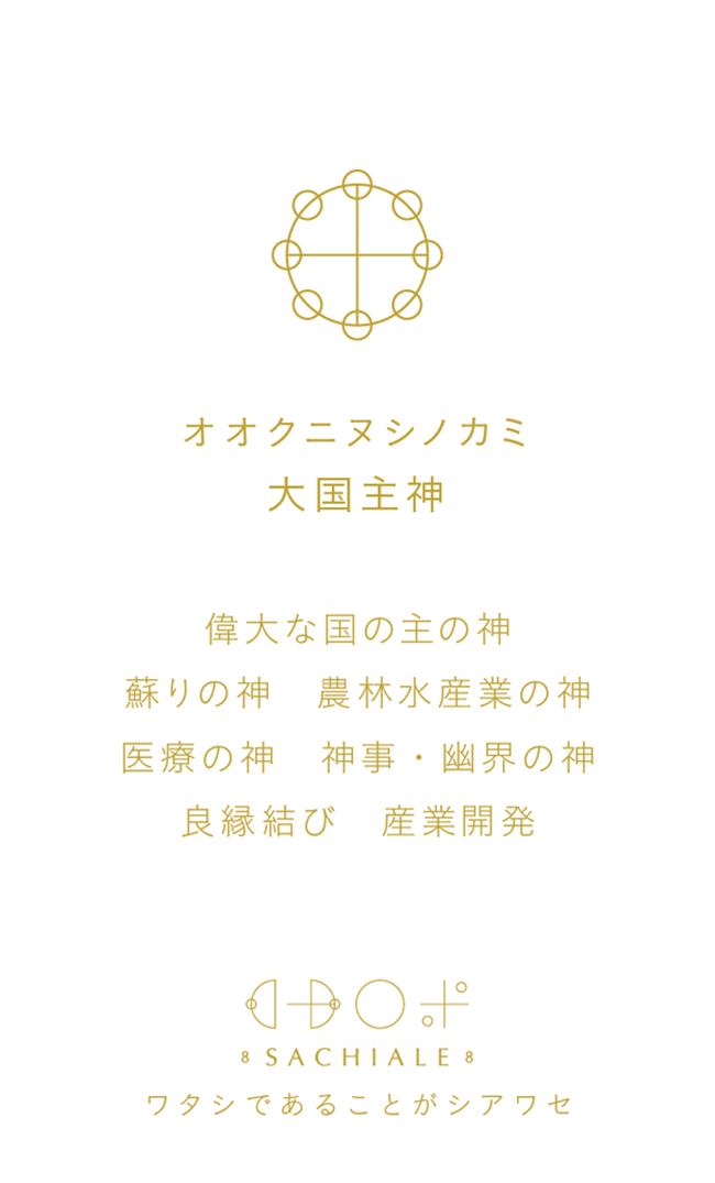オオクニヌシノカミのカタカムナ文字カード